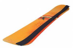 Gumový pás pro zvýšení přítlaku na snowboard | 4 x 60 x 1580 mm