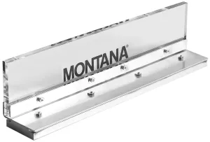 MONTANA PLEXI hranol se základovou deskou | 160 mm, 180 mm, 200 mm, 320 mm