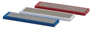 MONTANA diamantový pilník | zrnitost 200 (červený), zrnitost 600 (bílý), zrnitost 1500 (modrý)